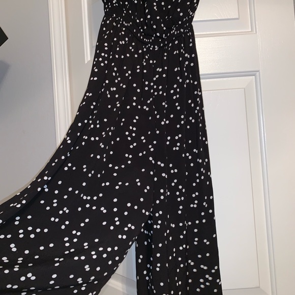 Silence+Noise Jackson Strapless Polka Dot Jumpsuit - Picture 2 of 3